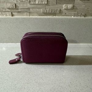 Small Double Zip Wallet
